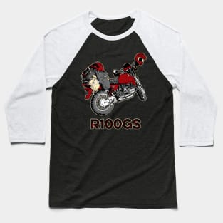 BMW R100GS Loaded Baseball T-Shirt